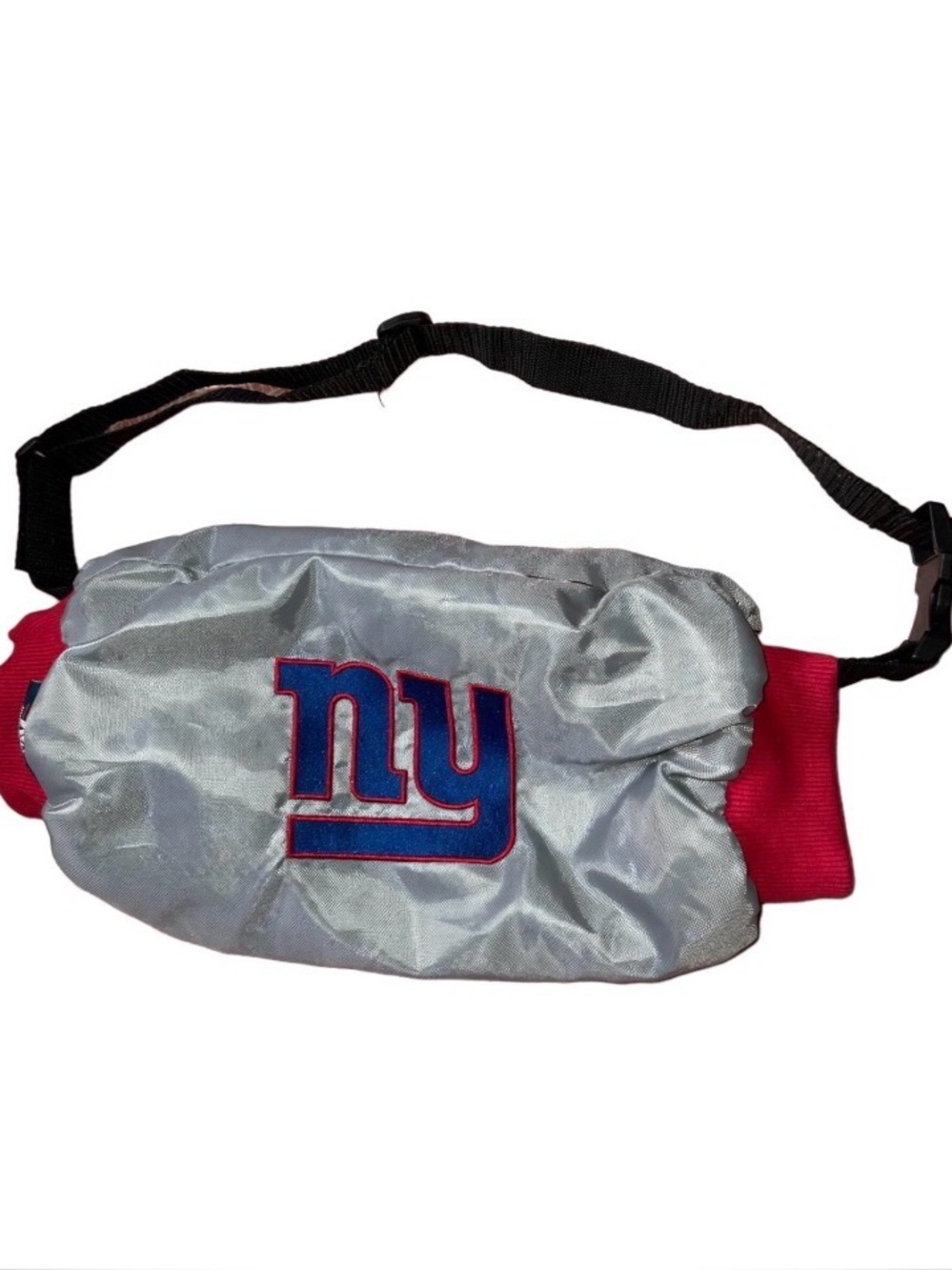 New York Giants NFL Hand Warmer Muff - Silver / Gray with NY Logo - Northwest -